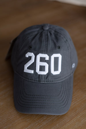 260 Area Code Baseball Hat