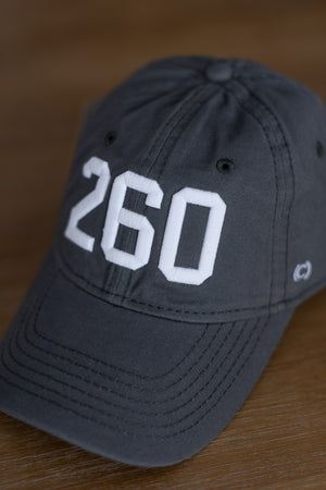 260 Area Code Baseball Hat