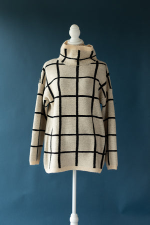 Suzy Turtleneck Sweater - LARGE