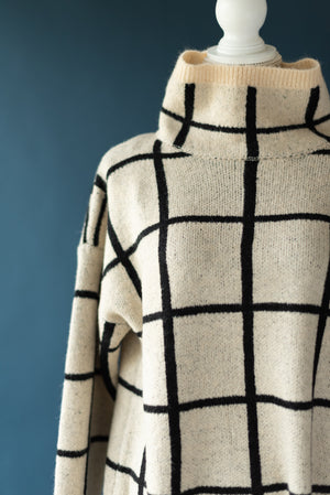 Suzy Turtleneck Sweater - LARGE