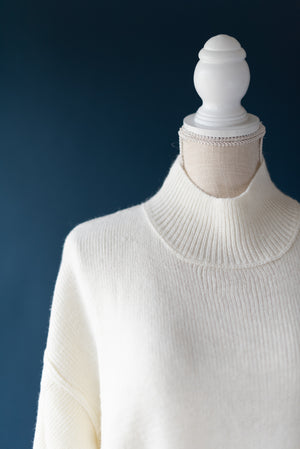 
                
                    Load image into Gallery viewer, Elise Dolman Sweater - Cream
                
            