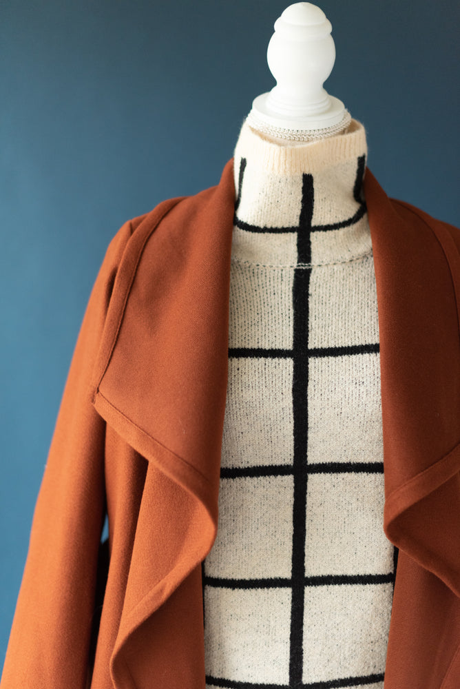 Suzy Turtleneck Sweater - LARGE