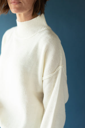 
                
                    Load image into Gallery viewer, Elise Dolman Sweater - Cream
                
            