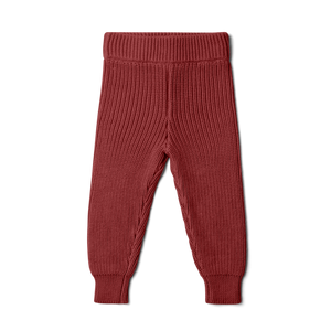 Knit Pants - Hot Cocoa