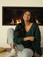 Taurus Sweater - Blue Pine