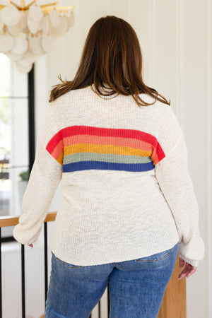 
                
                    Load image into Gallery viewer, Love That For Us Striped Sweater
                
            
