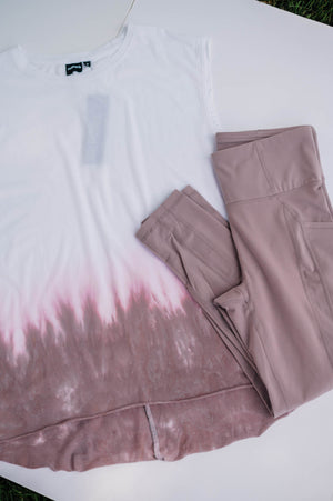 Ombre Tie-Dye Muscle Tank