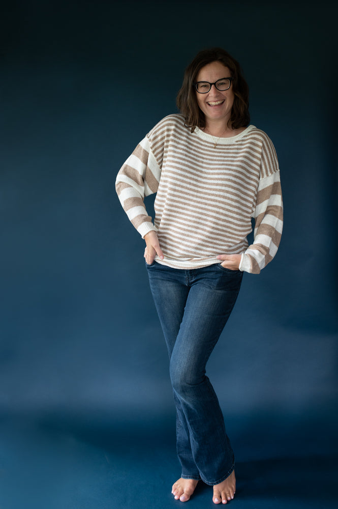Camille Striped Sweater