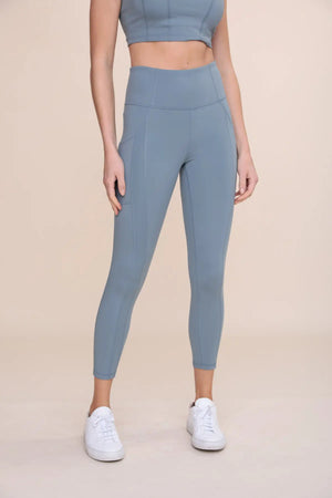 Essential Pocket Highwaist Leggings - Blue