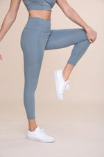 Essential Pocket Highwaist Leggings - Blue