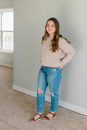 Kourt Tie Back Sweater