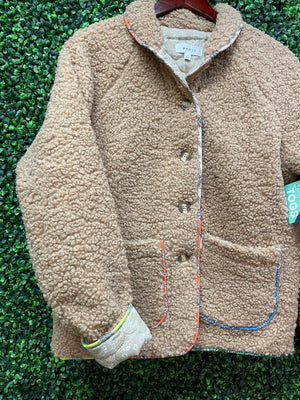 Mable Paisley Sherpa Jacket