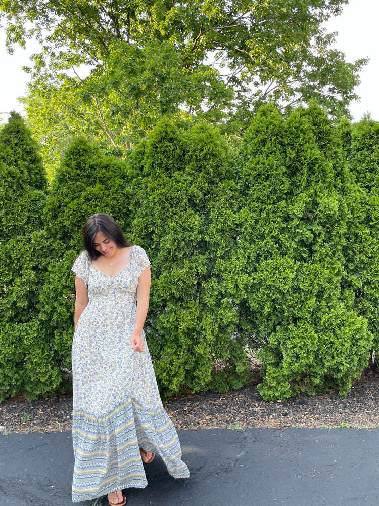 Shiloh Printed Maxi Dress