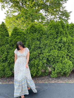 Shiloh Printed Maxi Dress