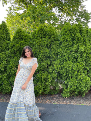 Shiloh Printed Maxi Dress