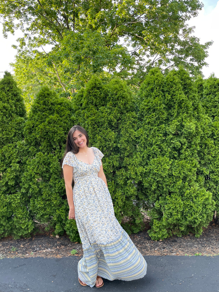 Shiloh Printed Maxi Dress