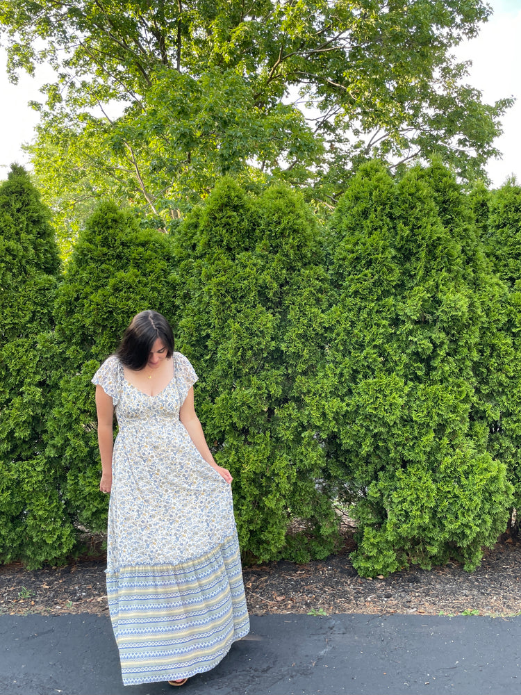 Shiloh Printed Maxi Dress