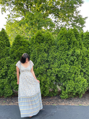 Shiloh Printed Maxi Dress