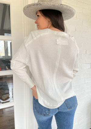 Wherever Basic Top - White