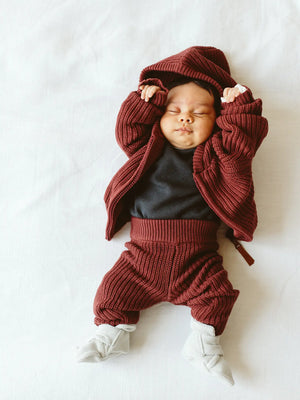 Knit Pants - Hot Cocoa