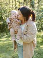 Sherpa Baby Bunting One-Piece - Harvest